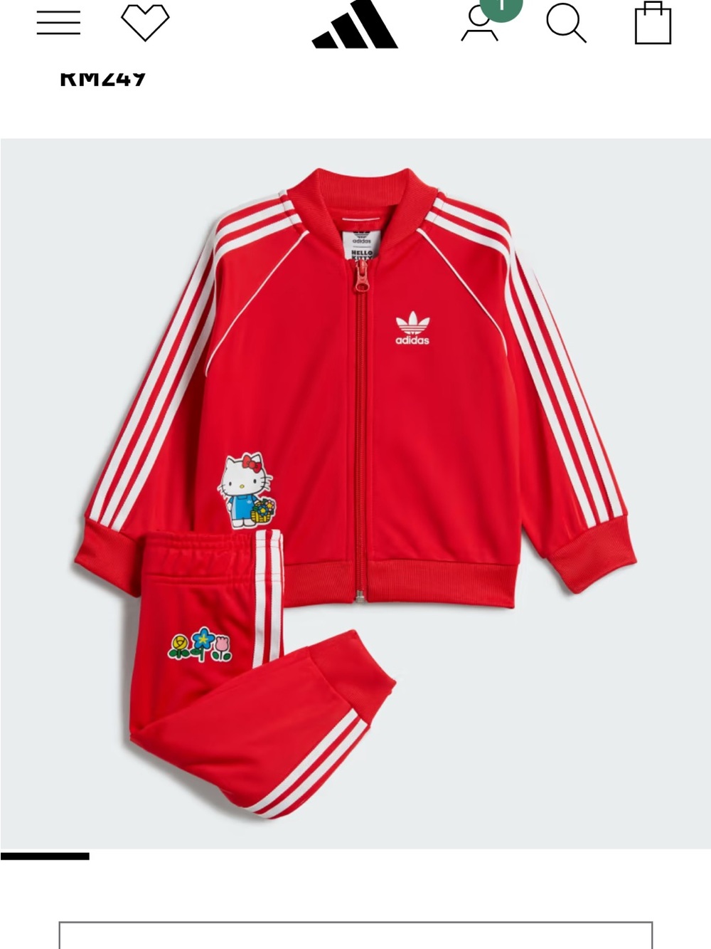 Hello Kitty Adidas Track Suit